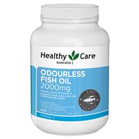 Healthy Care Odourless Fish Oil 2000mg 400 Soft Capsules