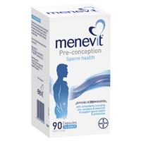 Menevit Pre-Conception Sperm Health Capsules 90 Pack