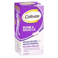 Caltrate Bone and Muscle 60 Tablets