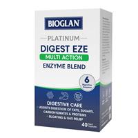 Bioglan Platinum Digest Eze Multi Action 40 Capsules