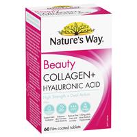 Nature’s Way Beauty Collagen + Hyaluronic Acid 60 Capsules