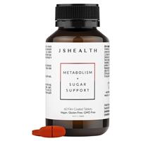 JSHEALTH Metabolism + Sugar Support Formula 60 Tablets