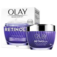 Olay Regenerist Retinol 24 Night Face Cream Moisturiser Fragrance Free 50g