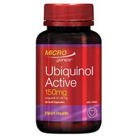 Microgenics Ubiquinol Active 150mg 30 Soft Capsules