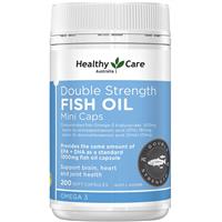 Healthy Care Double Strength Fish Oil Mini 200 Capsules