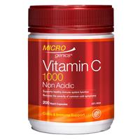 Microgenics Vitamin C 1000 Non Acidic 200 Capsules