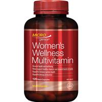 Microgenics Womens Wellness Multivitamin 120 Capsules