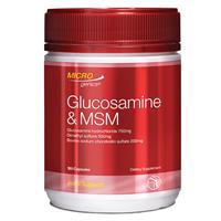 Microgenics Glucosamine & MSM 180 Capsules