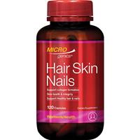 Microgenics Hair Skin Nails 120 Capsules