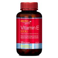 Microgenics Vitamin E 500IU 120 Capsules