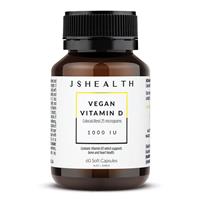 JSHEALTH Vitamins Vitamin D – 60 Capsules