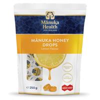 Manuka Health Manuka Honey Drops Lemon Pouch 58 Drops 250g