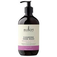 Sukin Cleansing Hand Wash Bergamot & Patchouli 500ml