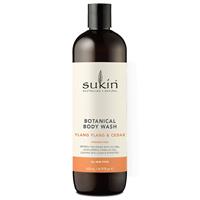 Sukin Botanical Body Wash Ylang Ylang & Cedar 500ml