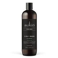 Sukin For Men 3-In-1 Wash Calming 500ml