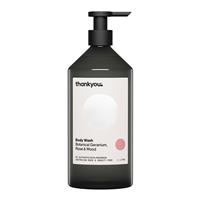 Thankyou Body Wash Botanical Geranium Rose & Wood 1L