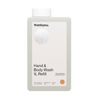 Thankyou Hand & Body Wash Botanical Sweet Orange & Almond Refill 1L