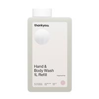 Thankyou Hand & Body Wash Fragrance Free Refill 1L