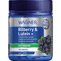 Wagner Bilberry & Lutein+ 120 Capsules