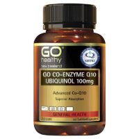 GO Healthy CoQ10 Ubiquinol 100mg 60 Capsules