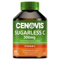 Cenovis Sugarless C 500mg 300 Orange Flavour Chewable Tablets